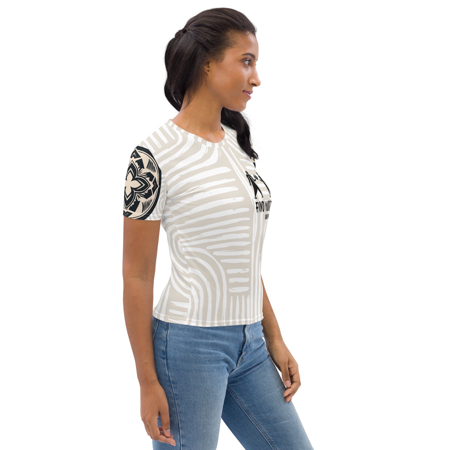 VIBE TRIBE. Women's T-shirt.