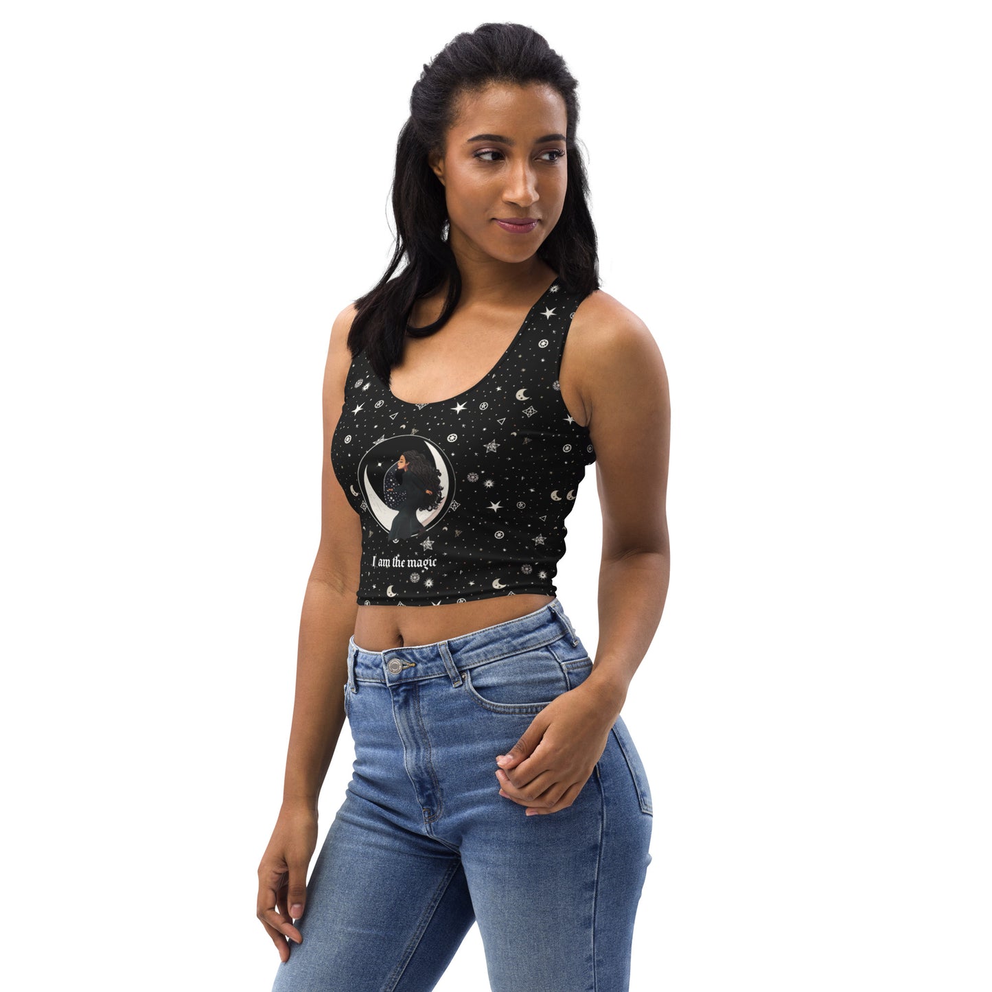 UNDER THE INFLUENCE. Crop Top. I'M THE MAGIC.