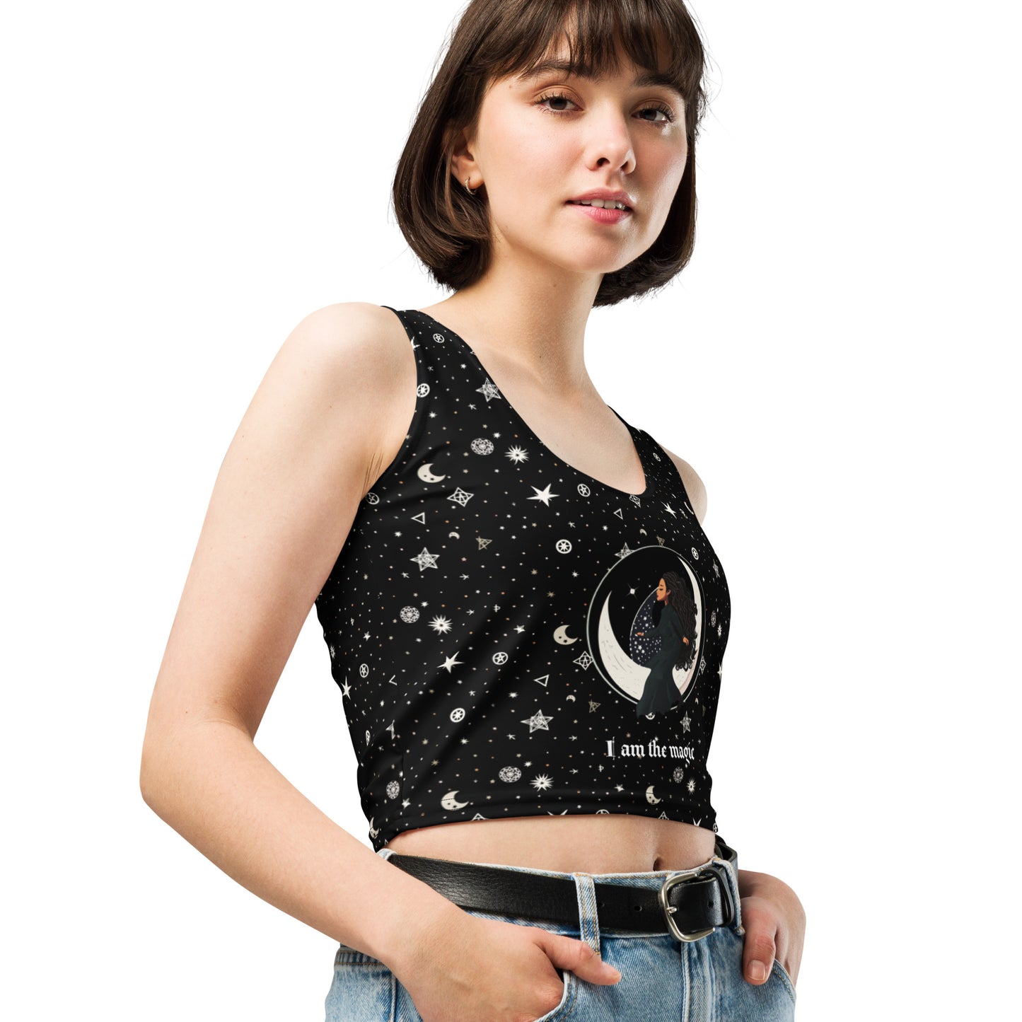 UNDER THE INFLUENCE. Crop Top. I'M THE MAGIC.