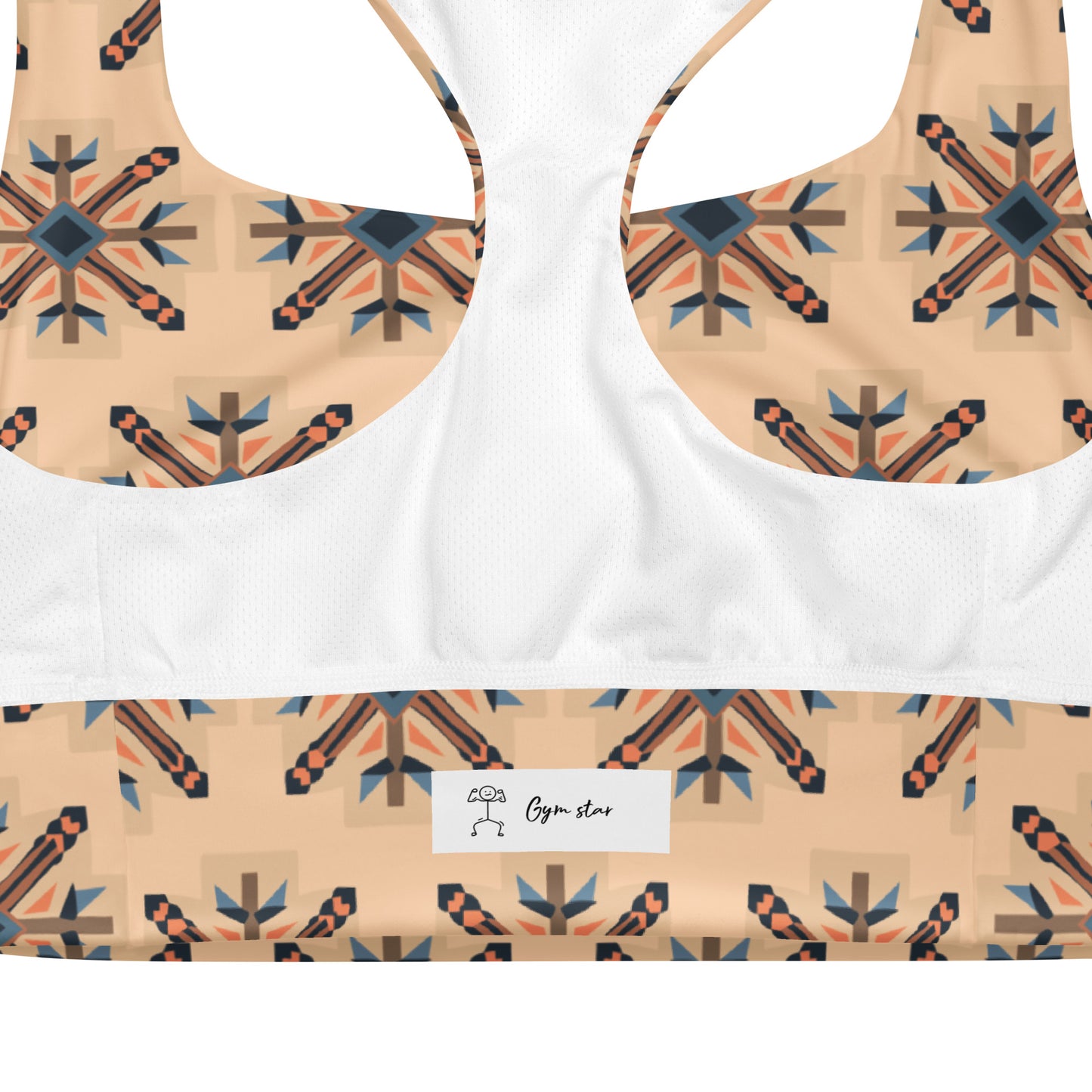 VIBE TRIBE. Longline sports bra.