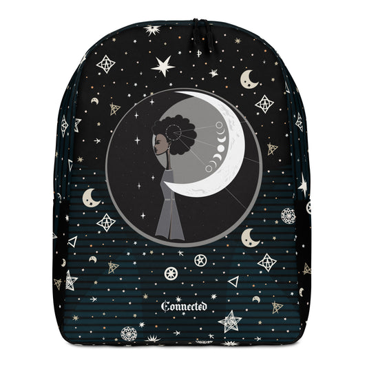 UNDER THE INFLUENCE. Minimalist Backpack. Water resistant. Laptop pocket.