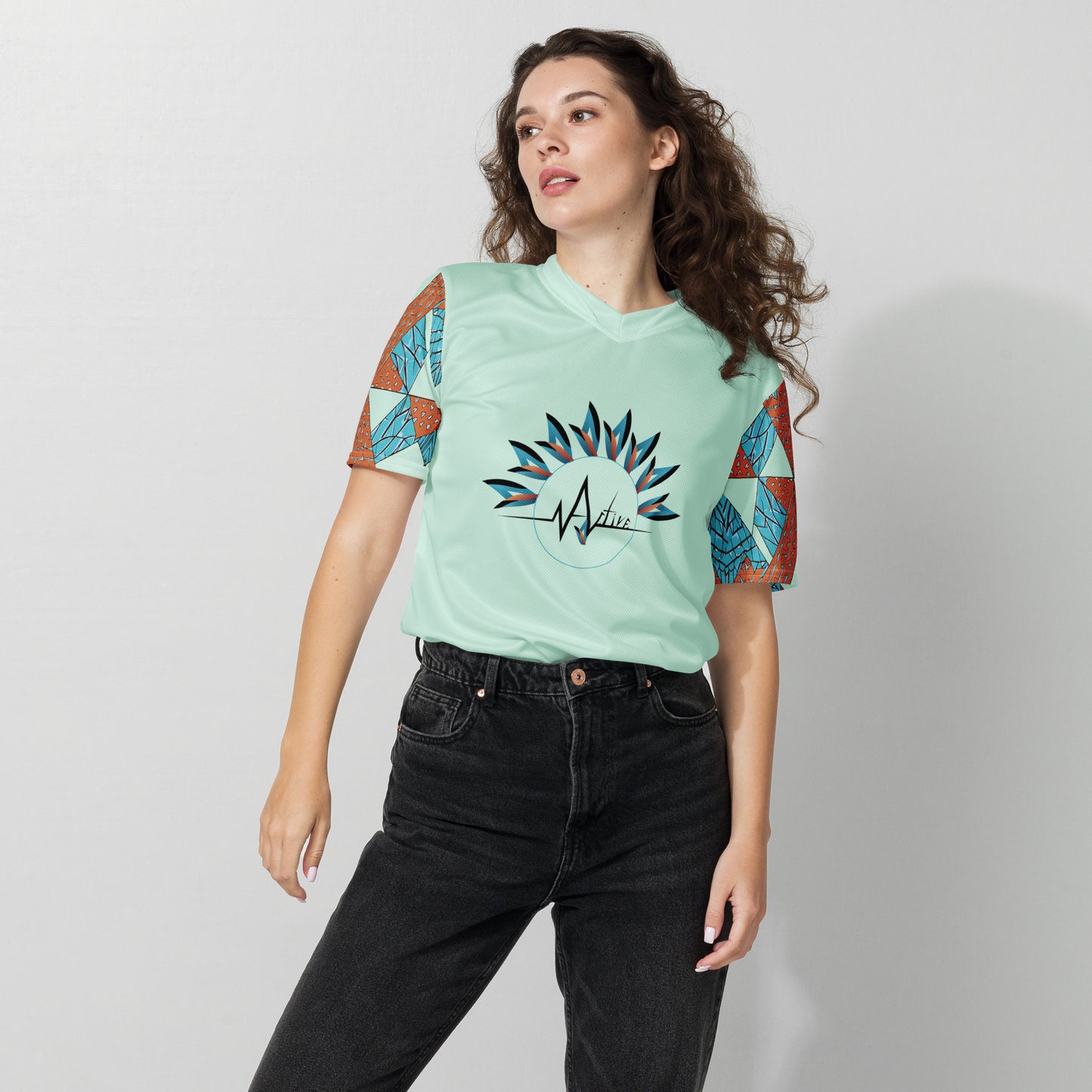ACTIVE! Recycled unisex sports jersey