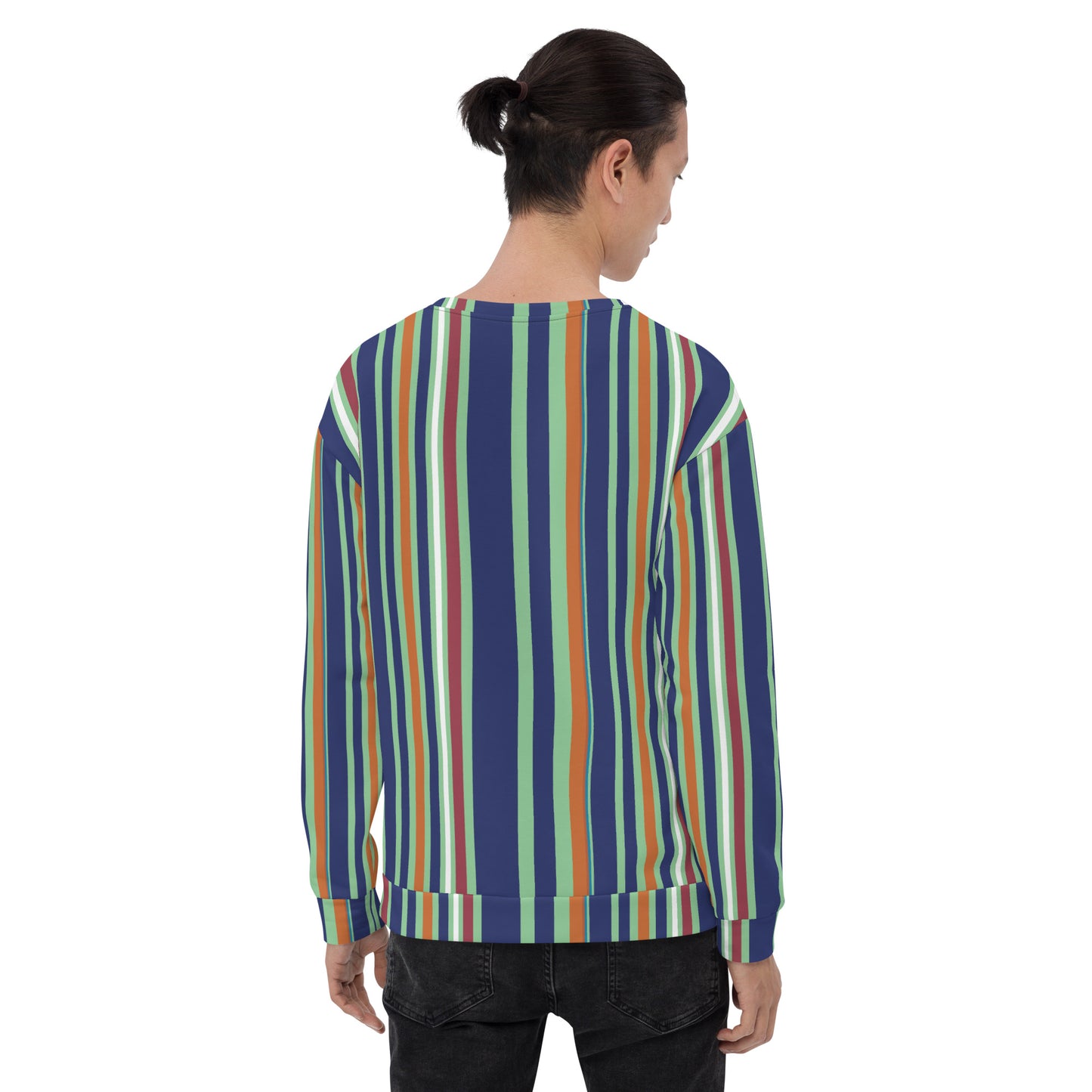 ATTITUDE. Unisex Sweatshirt. PERSPECTIVE. Blue.