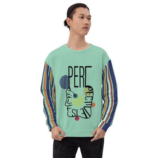 ATTITUDE. Unisex Sweatshirt. PERSPECTIVE.