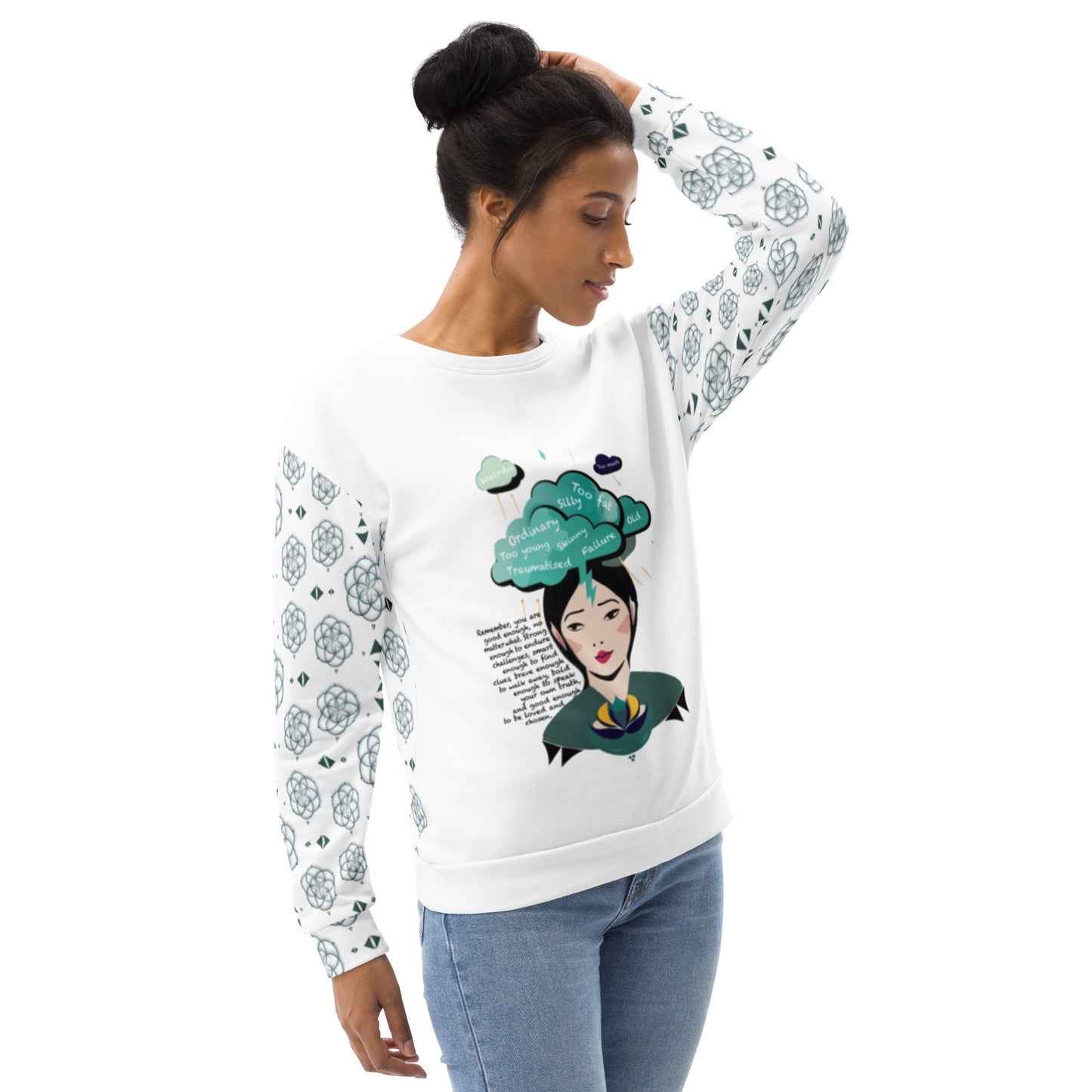 ATTITUDE. Unisex Sweatshirt. MIND YOUR MIND.