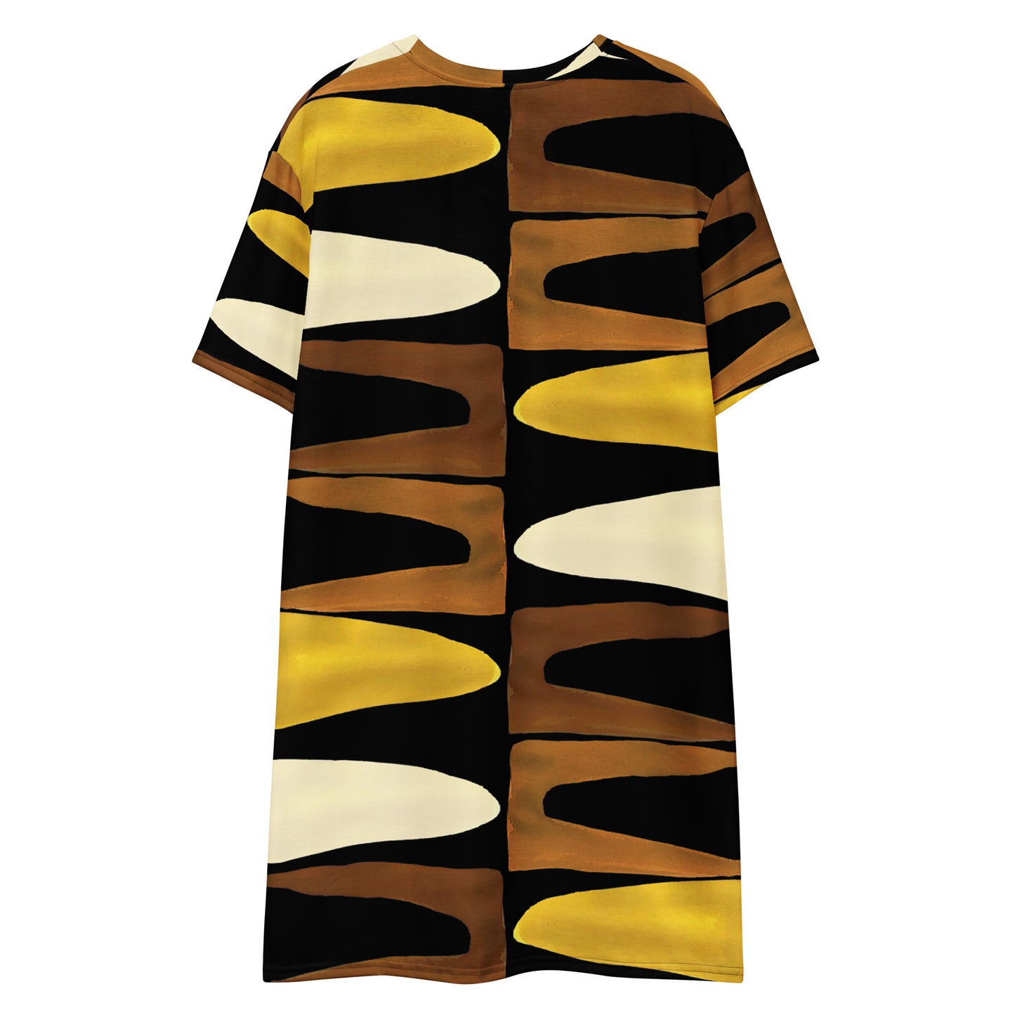 ROOTS! T-shirt dress. Earth and Gold.