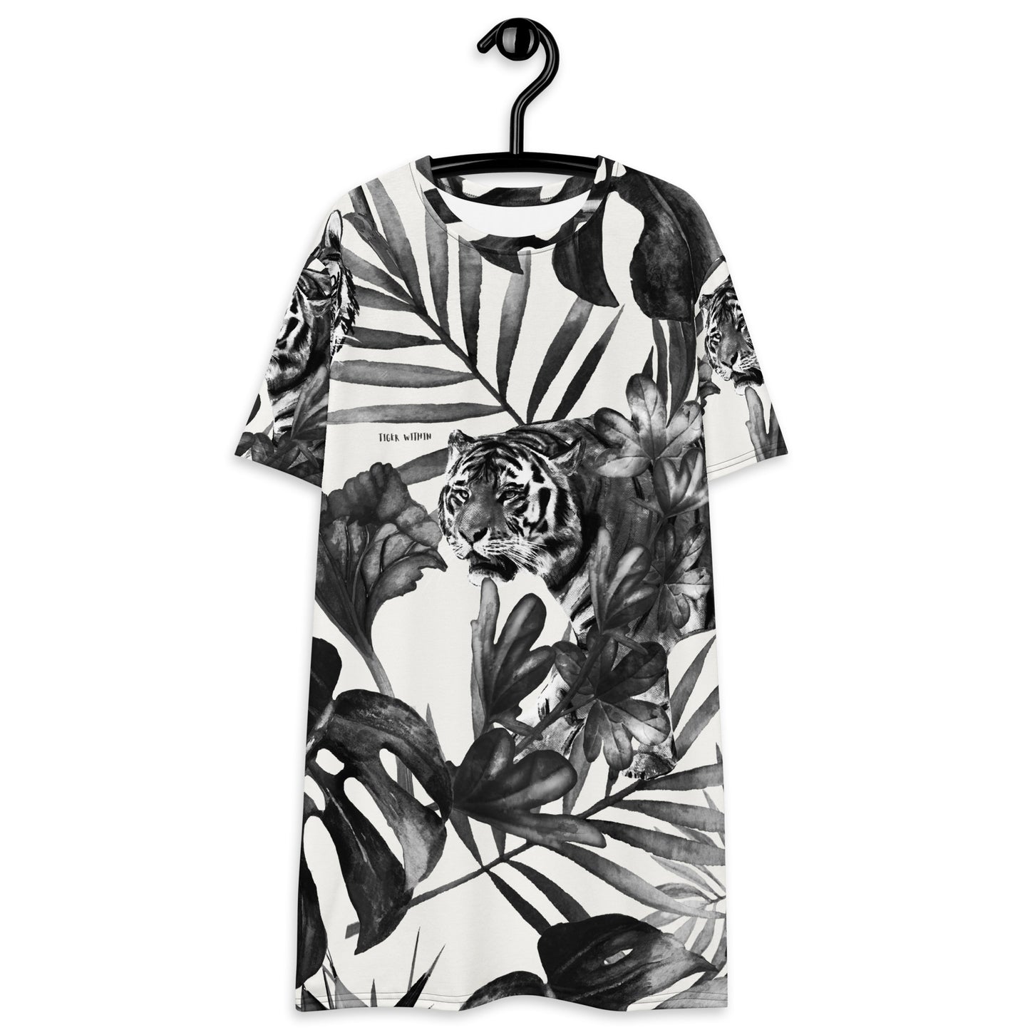 ANIMAL INSTINCT. T-shirt dress. TIGER WITHIN.