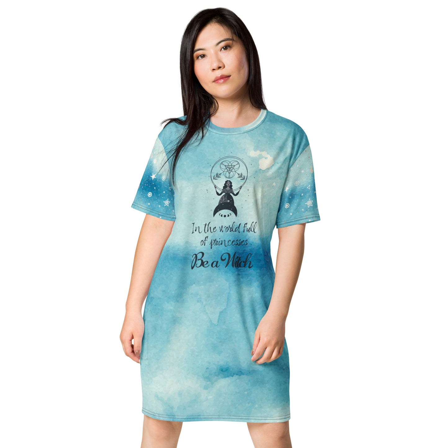 UNDER THE INFLUENCE. T-shirt dress. BE A WITCH.
