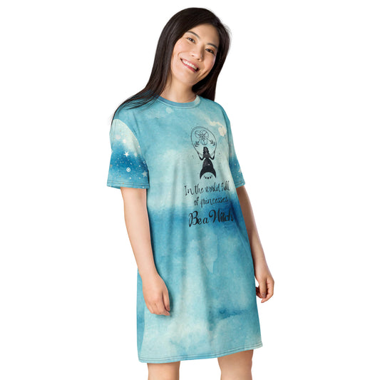 UNDER THE INFLUENCE. T-shirt dress. BE A WITCH.