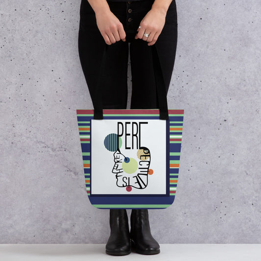 ATTITUDE. Tote bag. PERSPECTIVE.