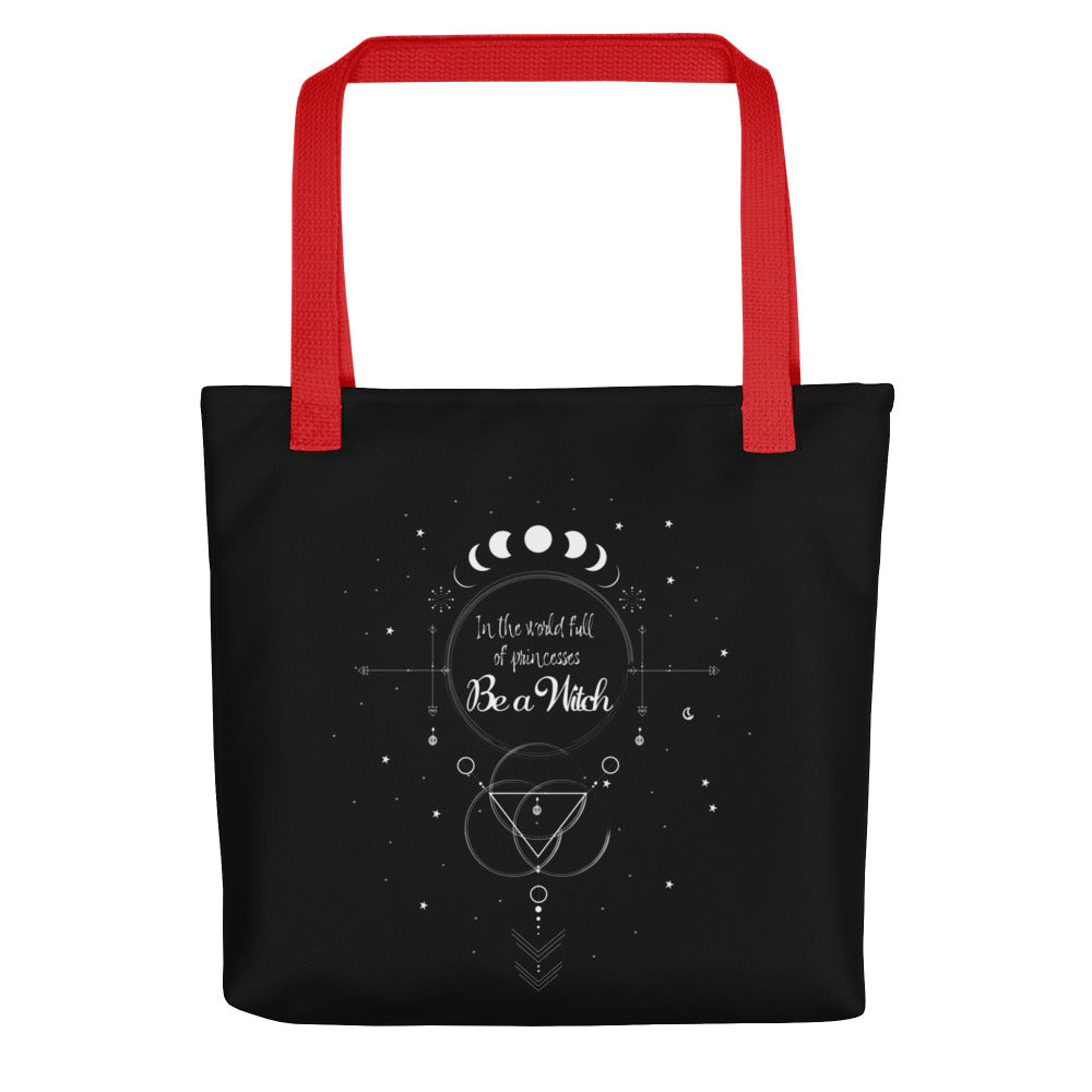 UNDER THE INFLUENCE. Tote bag. BE A WITCH.