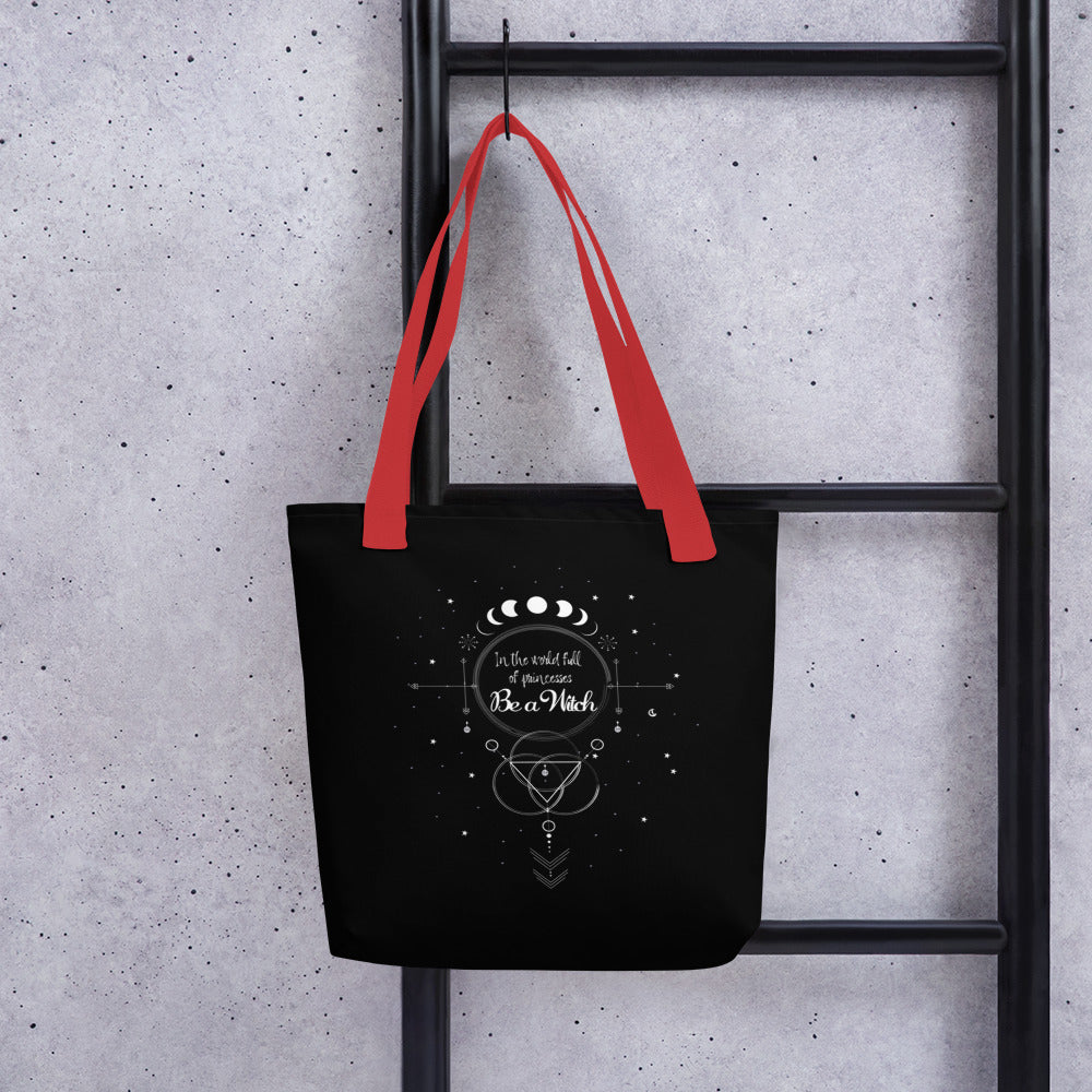 UNDER THE INFLUENCE. Tote bag. BE A WITCH.