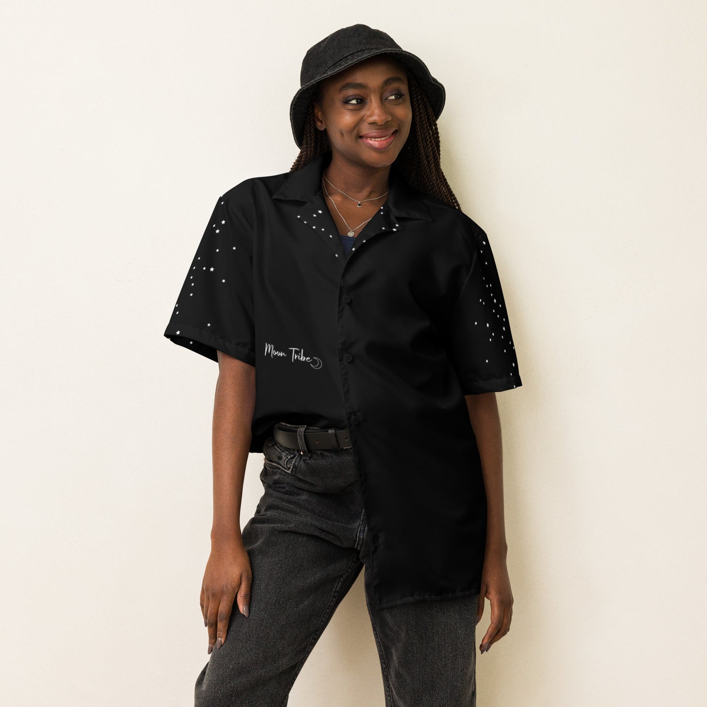 UNDER THE INFLUENCE. Unisex button shirt. BE A WITCH.