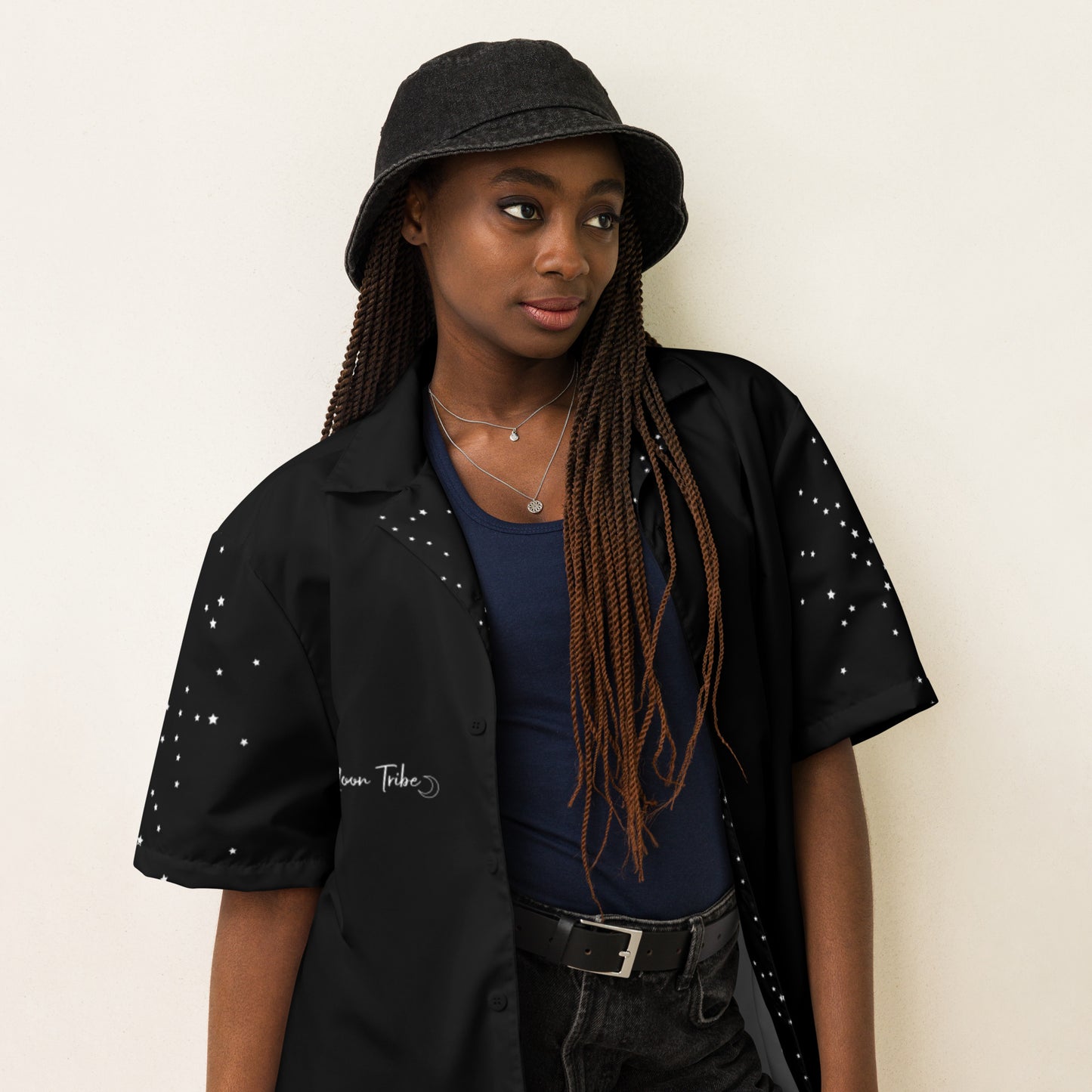 UNDER THE INFLUENCE. Unisex button shirt. BE A WITCH.