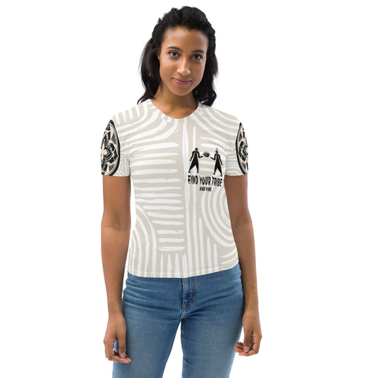 VIBE TRIBE. Women's T-shirt.