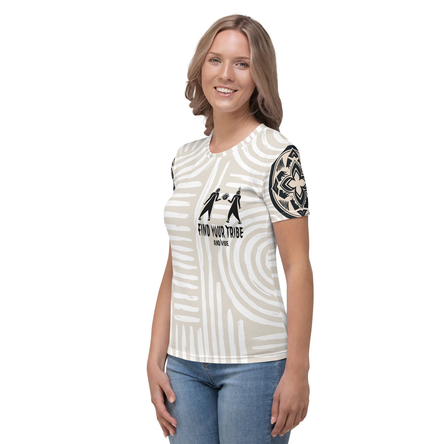 VIBE TRIBE. Women's T-shirt.