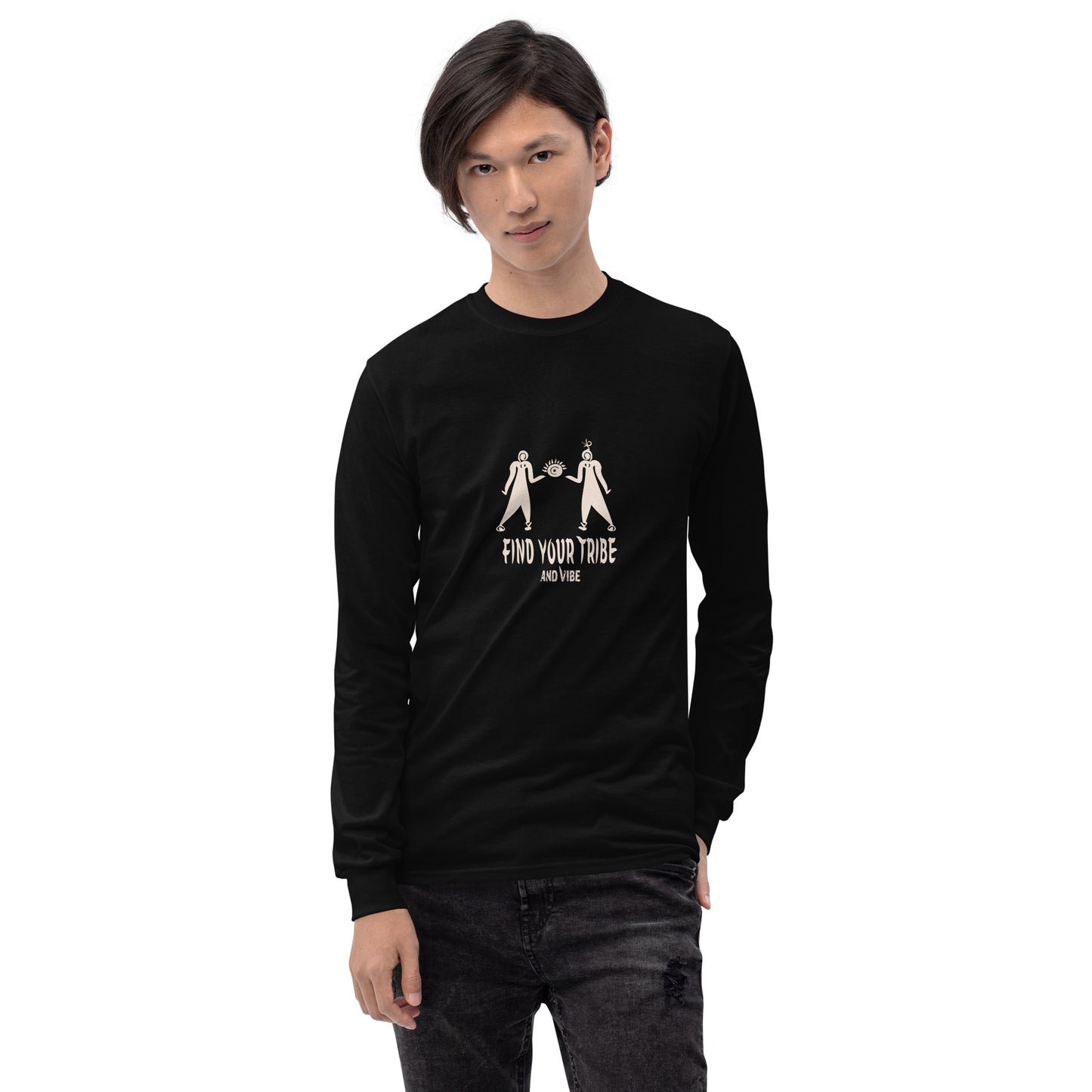 VIBE TRIBE. Long Sleeve Shirt