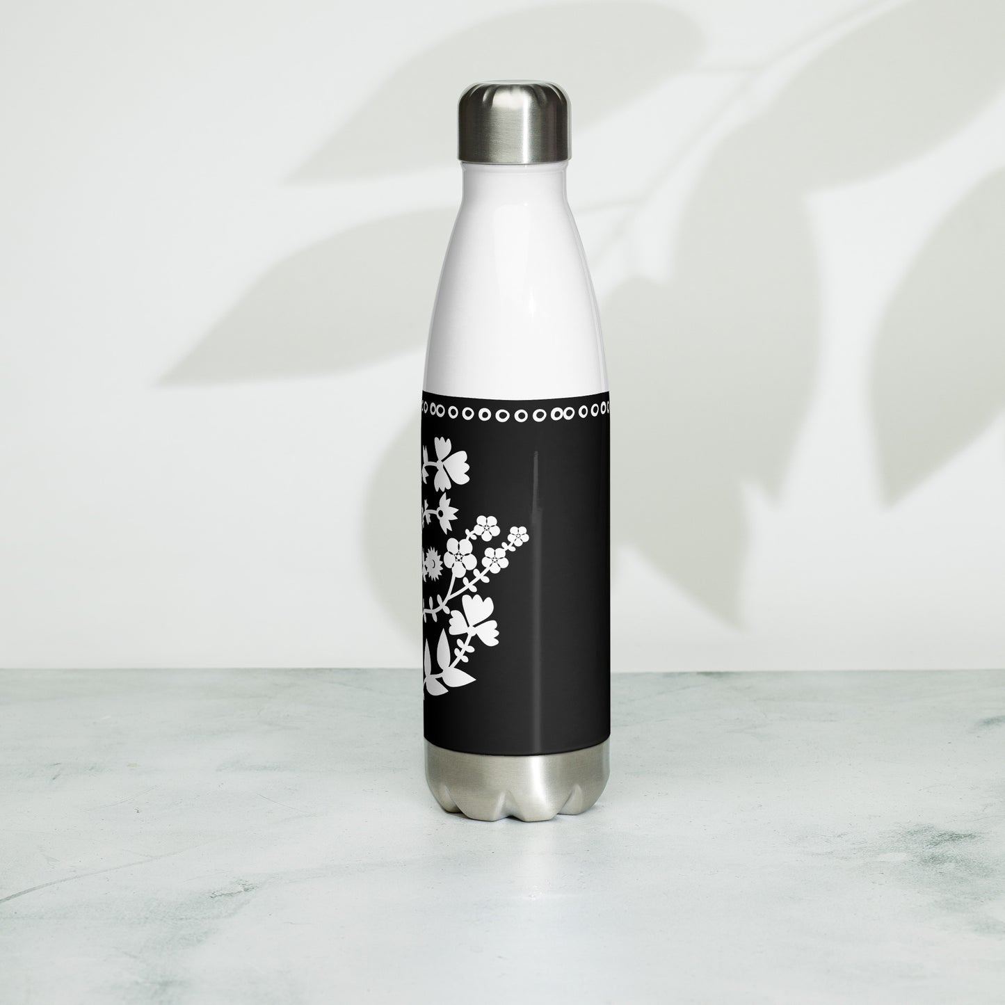 ROOTS! Stainless steel water bottle 500ml. Folklore.