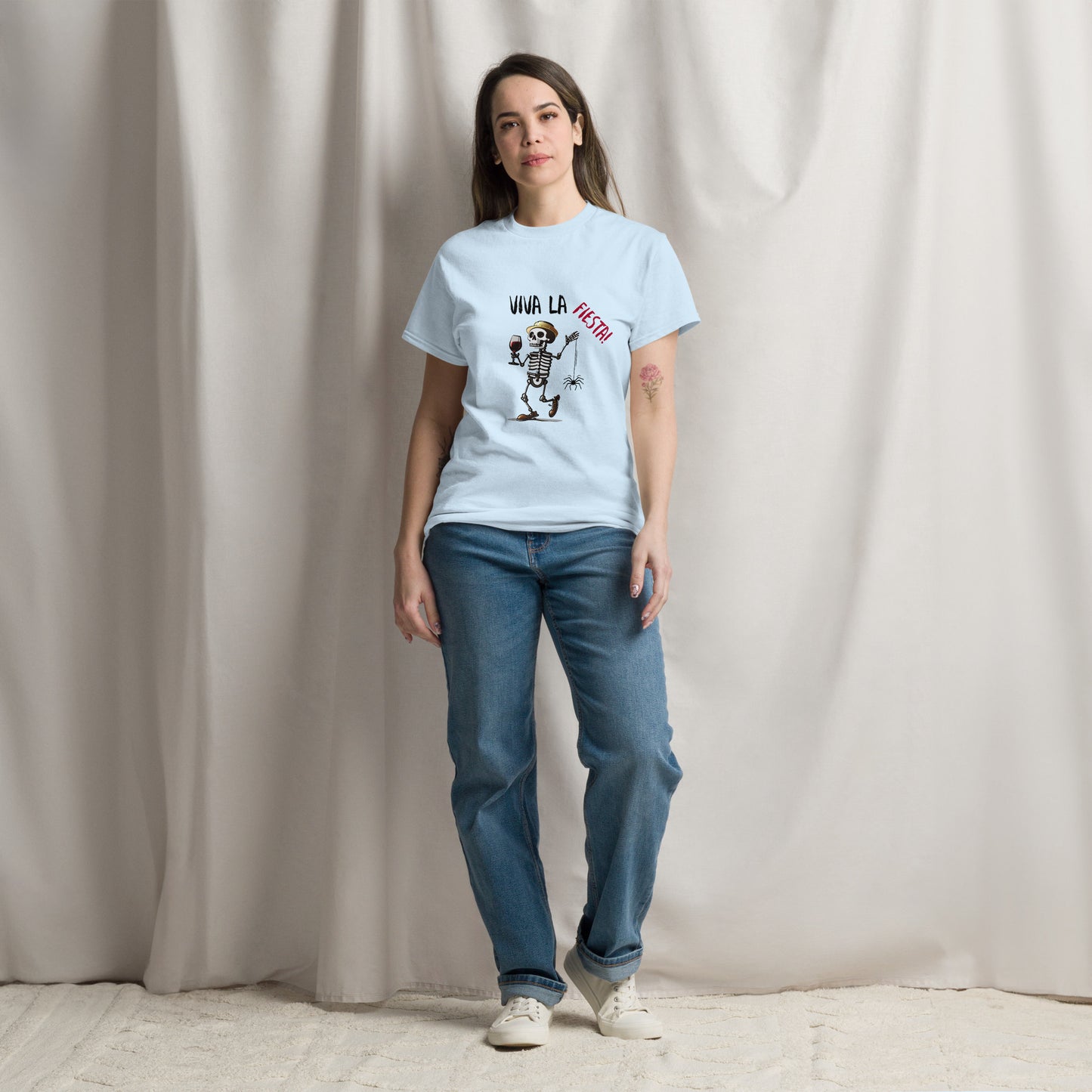 VIVA LA FIESTA! Unisex Halloween tee.