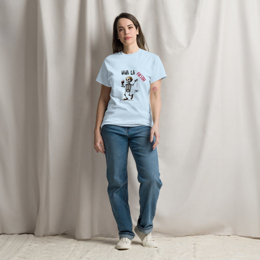 VIVA LA FIESTA! Unisex Halloween tee.