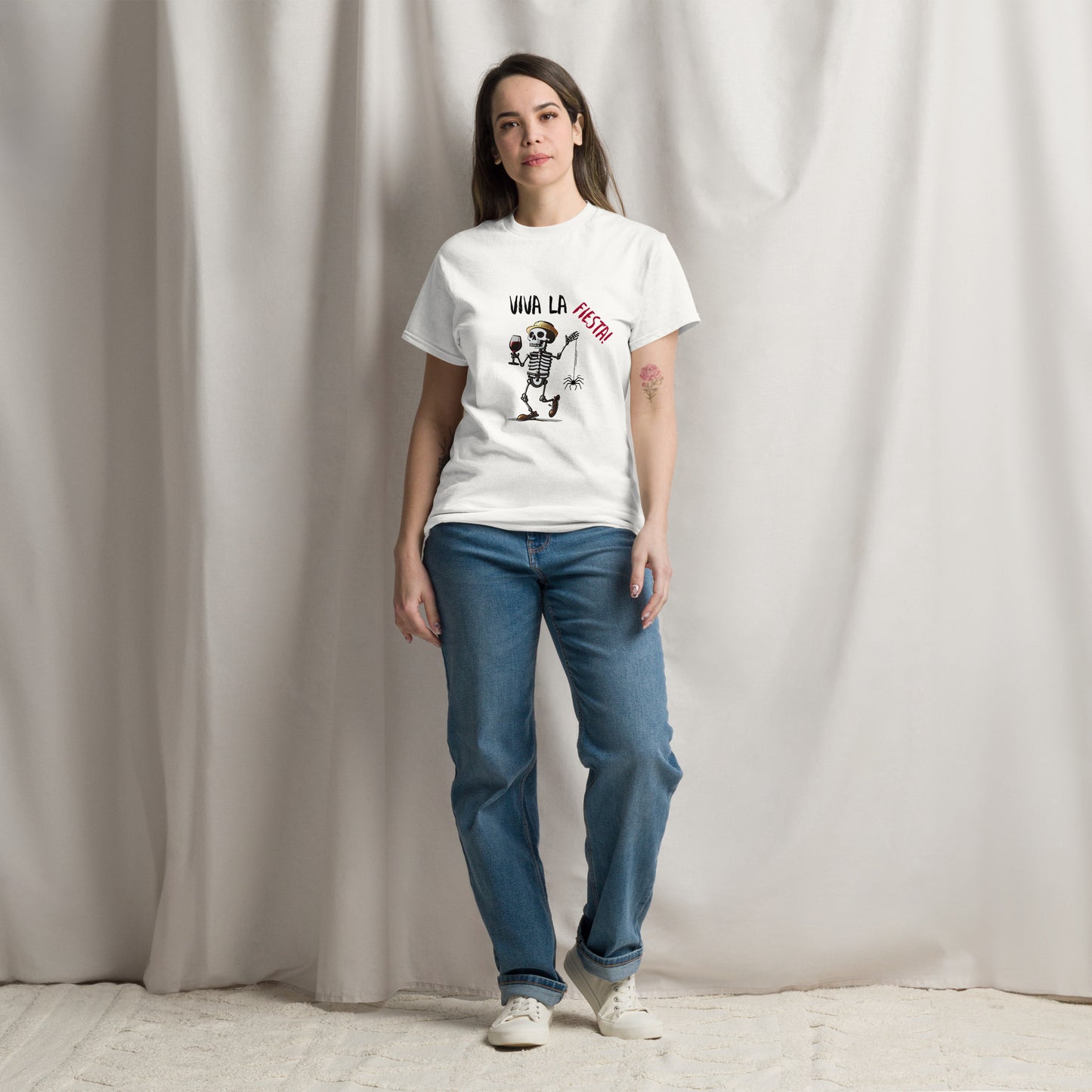 VIVA LA FIESTA! Unisex Halloween tee.