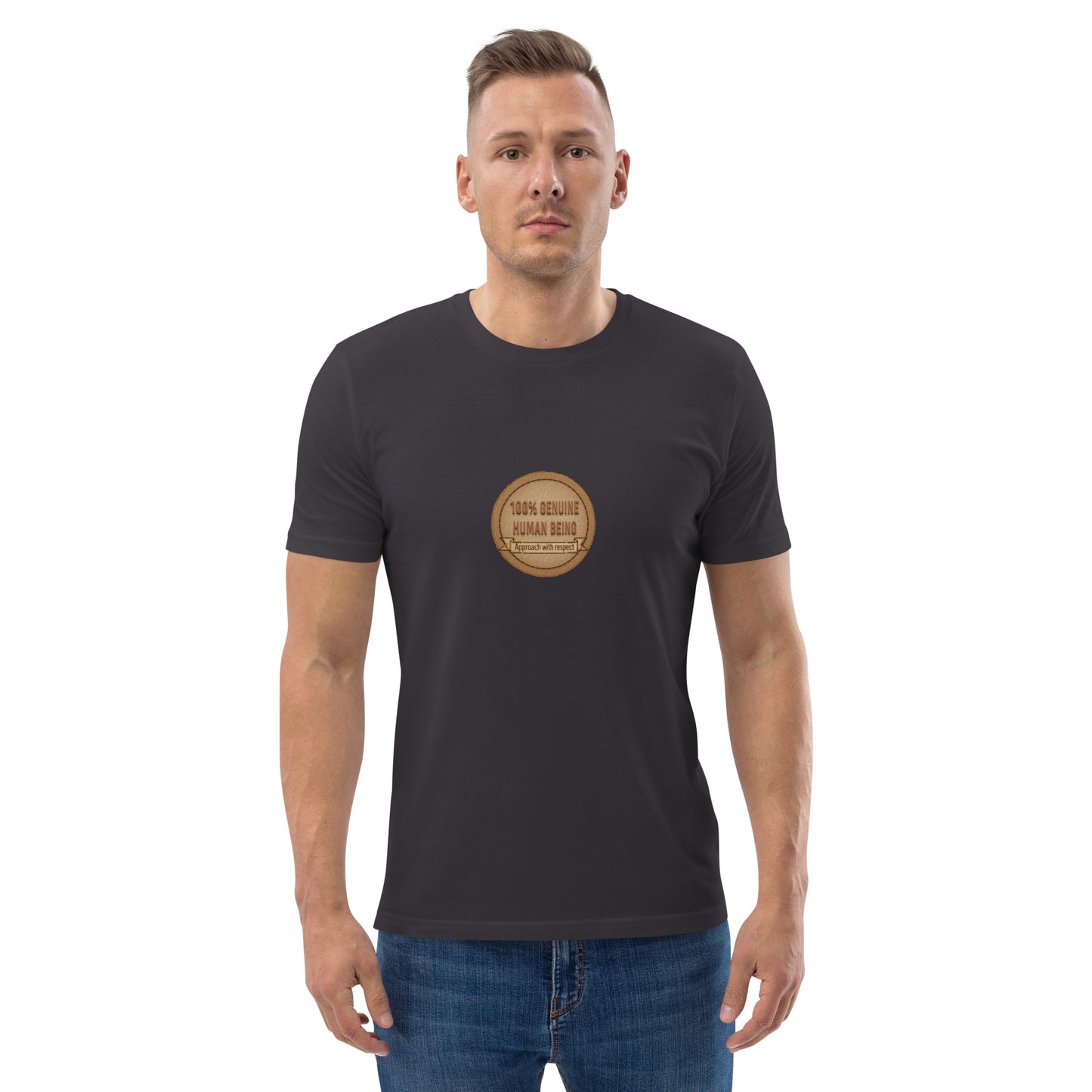 LABELLED. Unisex organic cotton t-shirt. 100% Genuine Human
