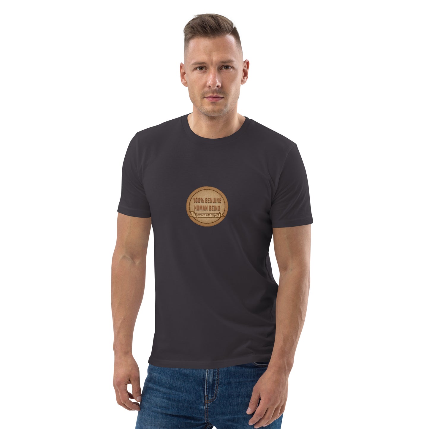 LABELLED. Unisex organic cotton t-shirt. 100% Genuine Human
