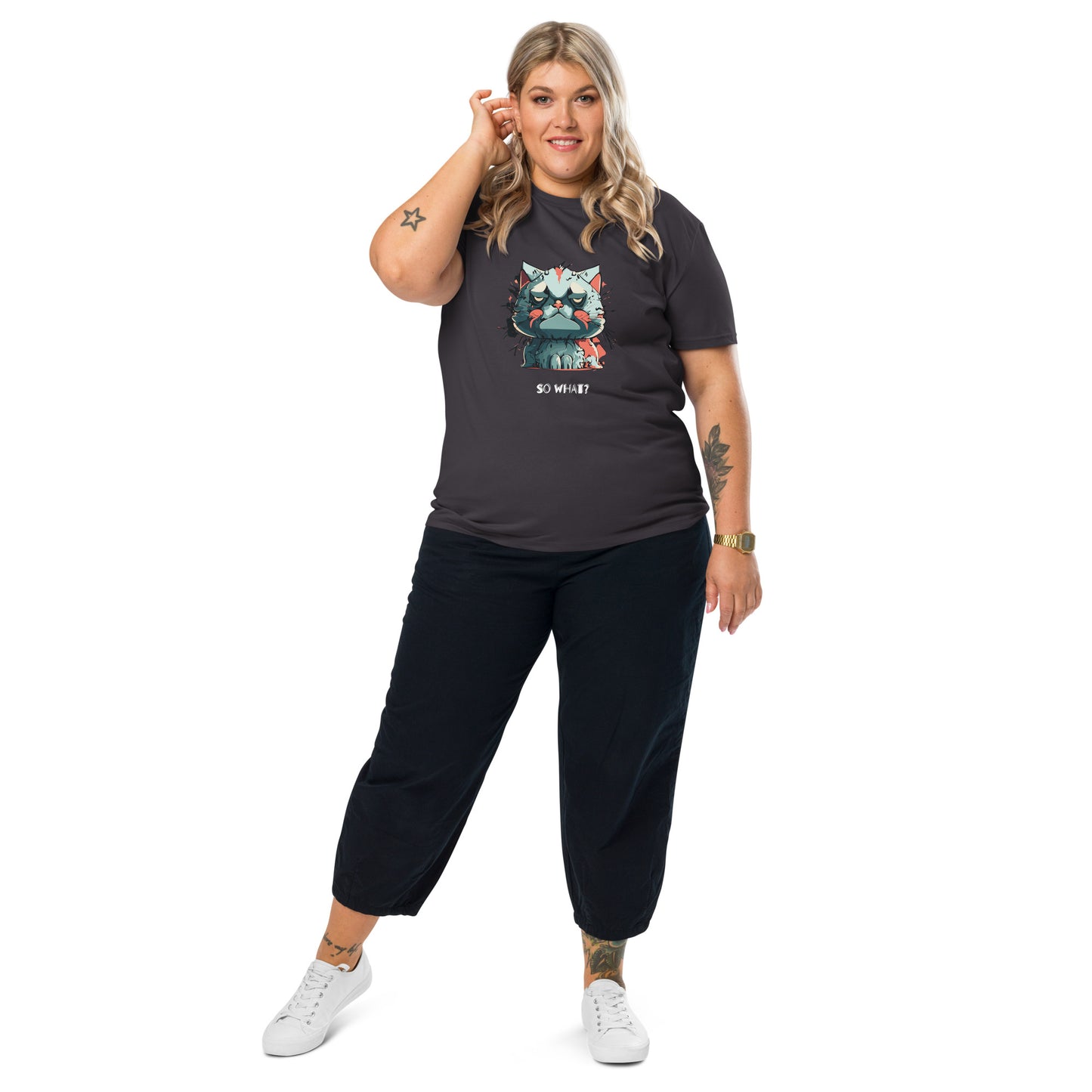 ANIMAL INSTINCT. Unisex organic cotton t-shirt. Eco.GRUMPY.