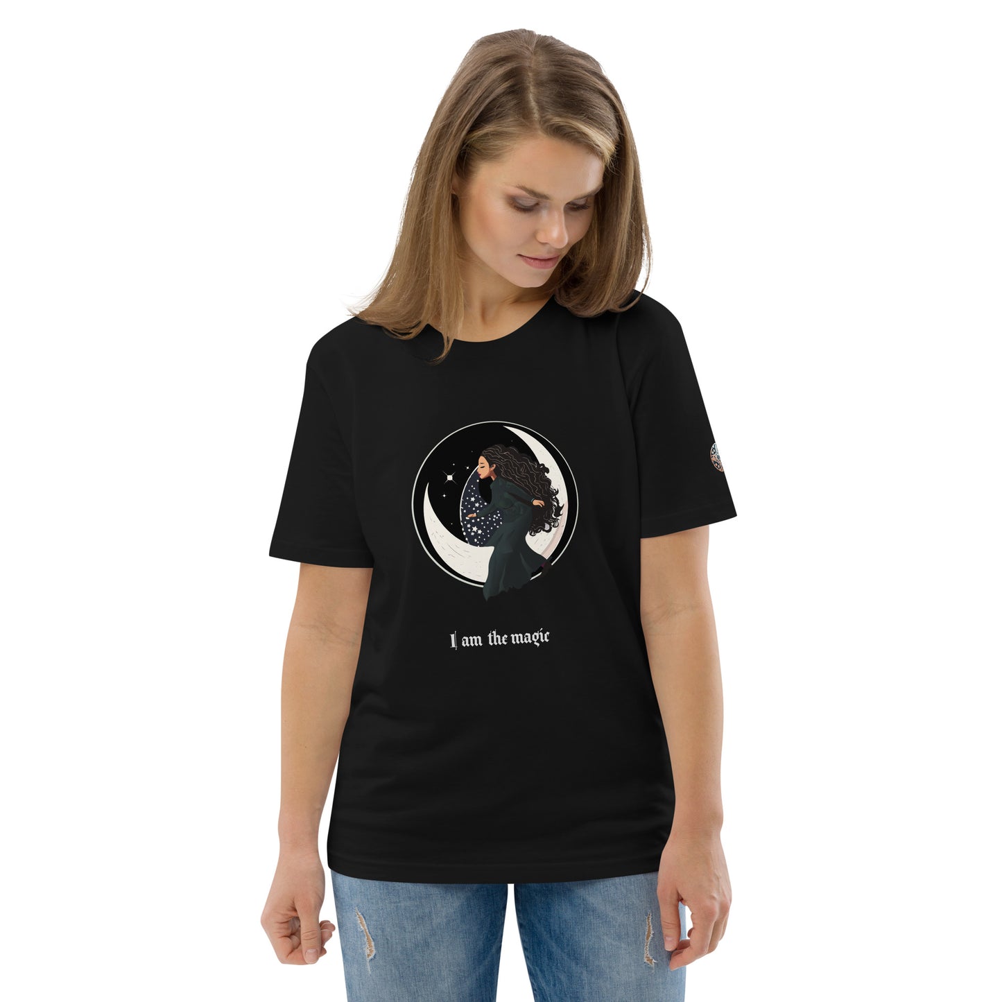 UNDEE THE INFLUENCE. Unisex organic cotton t-shirt. I AM THE MAGIC.