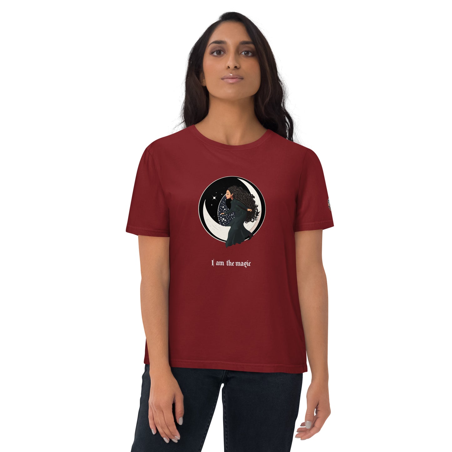 UNDER THE INFLUENCE. Unisex organic cotton t-shirt. MOON CHILD
