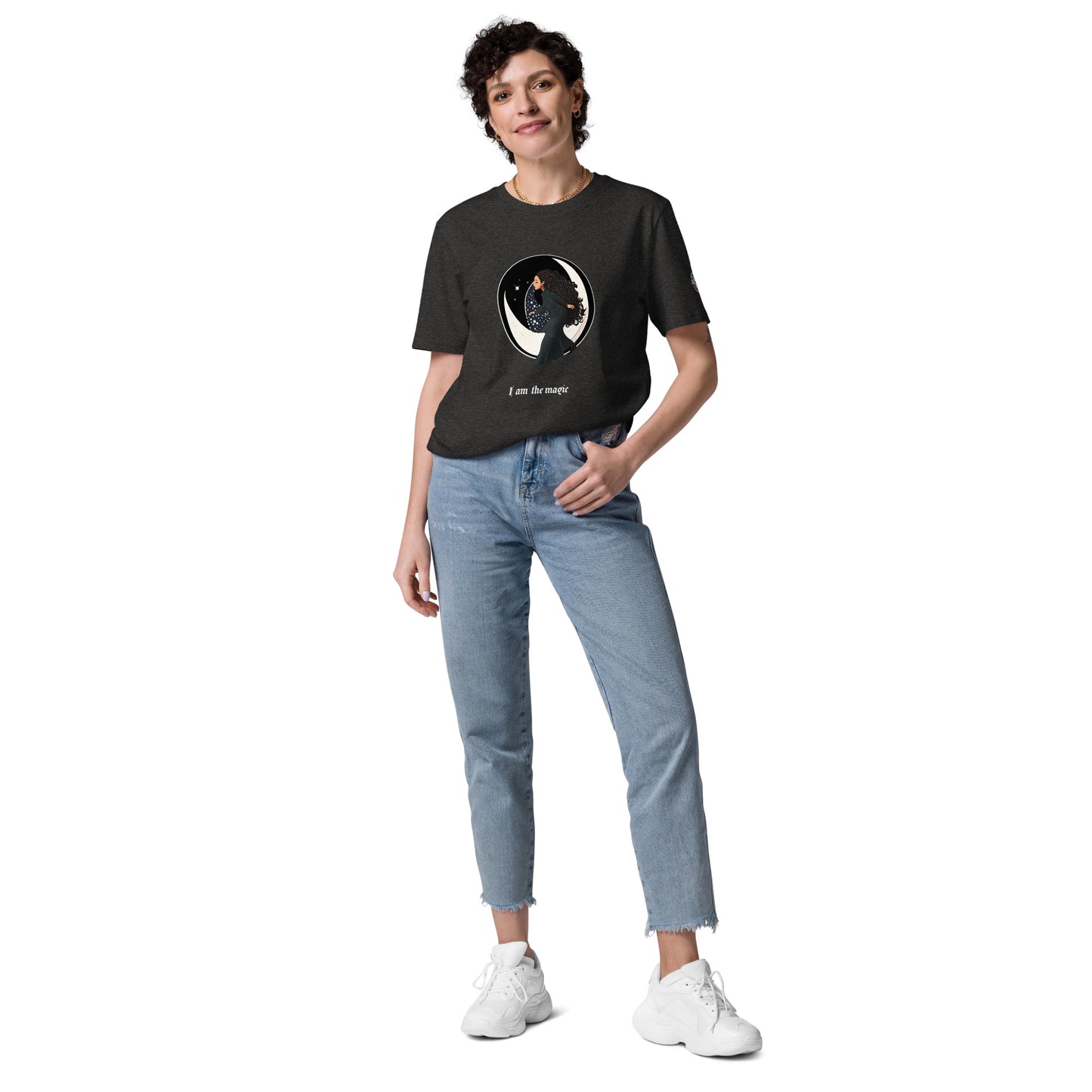 UNDEE THE INFLUENCE. Unisex organic cotton t-shirt. I AM THE MAGIC.