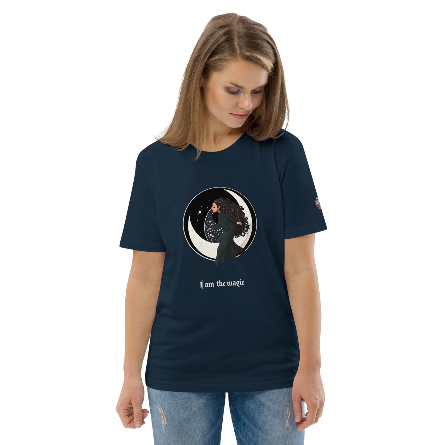 UNDEE THE INFLUENCE. Unisex organic cotton t-shirt. I AM THE MAGIC.