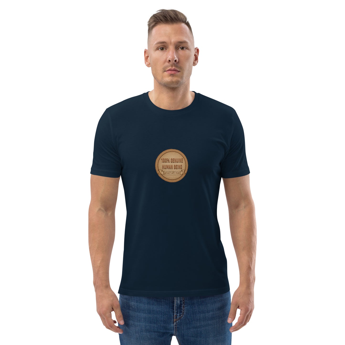 LABELLED. Unisex organic cotton t-shirt. 100% Genuine Human