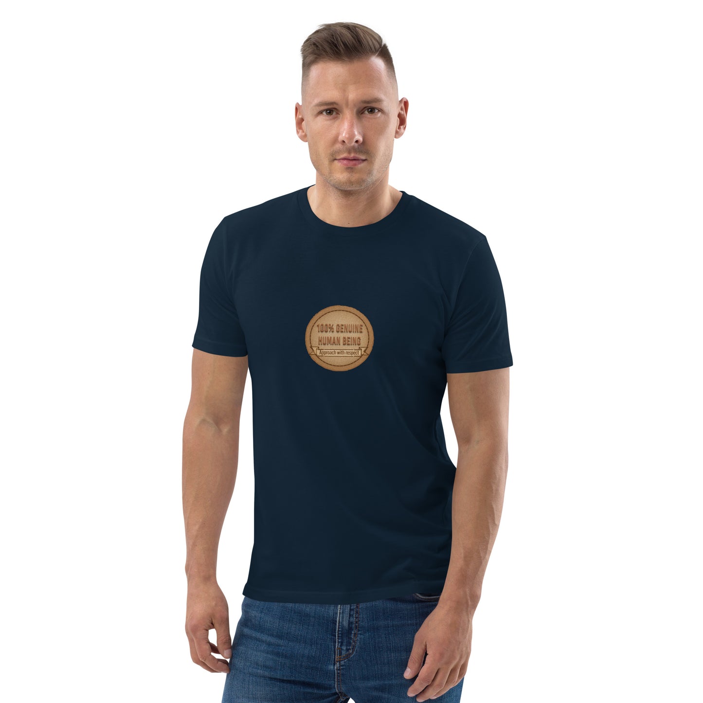 LABELLED. Unisex organic cotton t-shirt. 100% Genuine Human