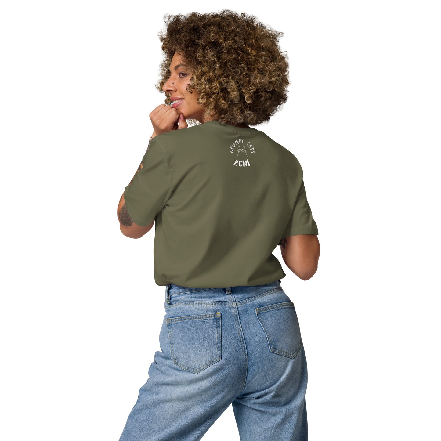 ANIMAL INSTINCT. Unisex organic cotton t-shirt. Eco.GRUMPY.