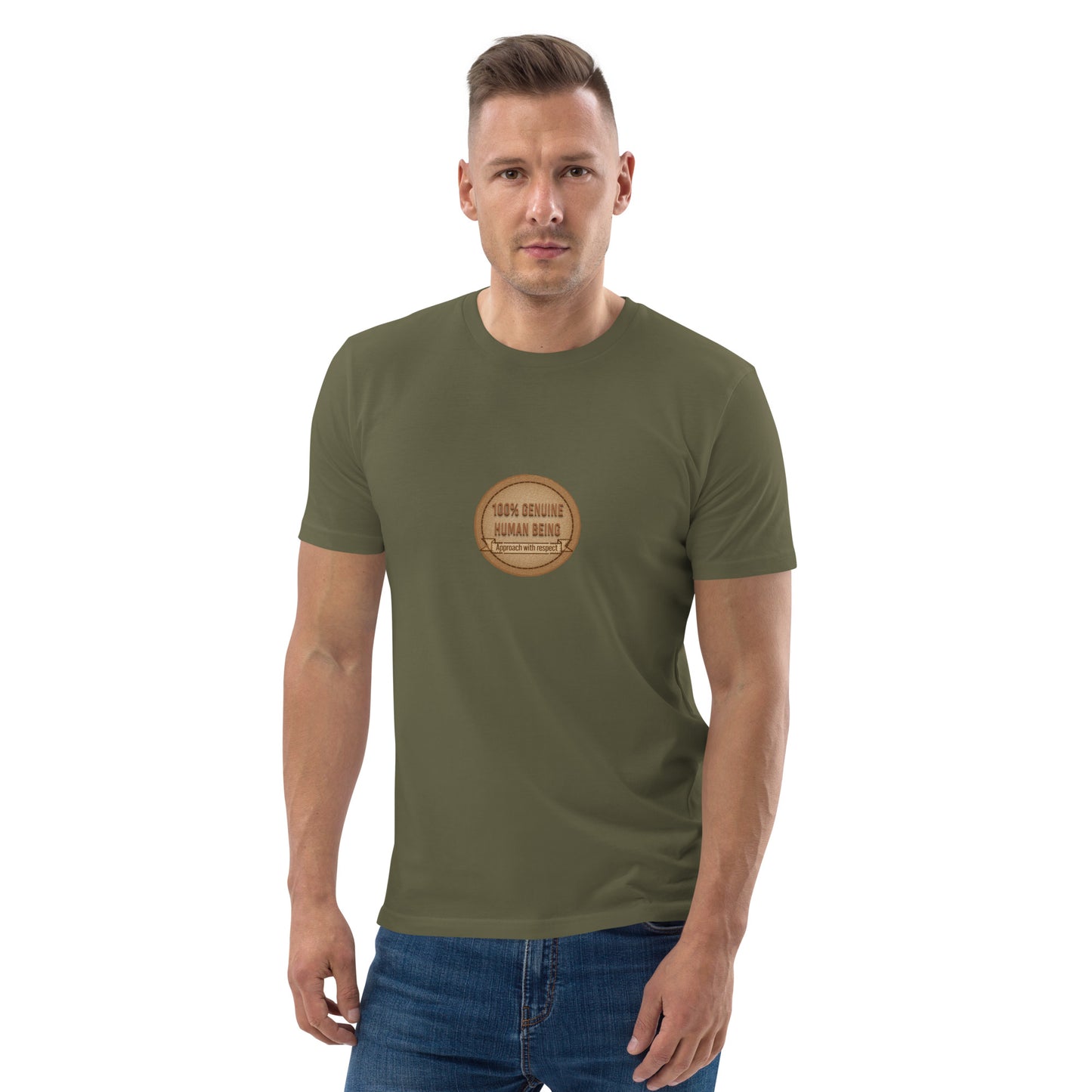 LABELLED. Unisex organic cotton t-shirt. 100% Genuine Human