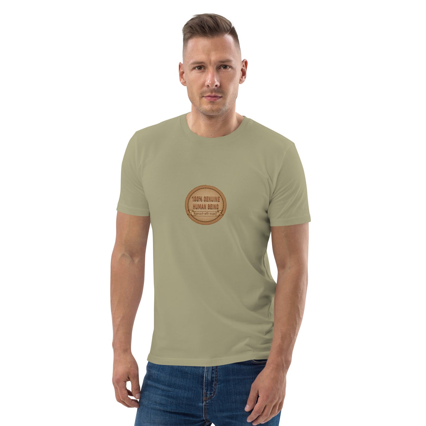 LABELLED. Unisex organic cotton t-shirt. 100% Genuine Human