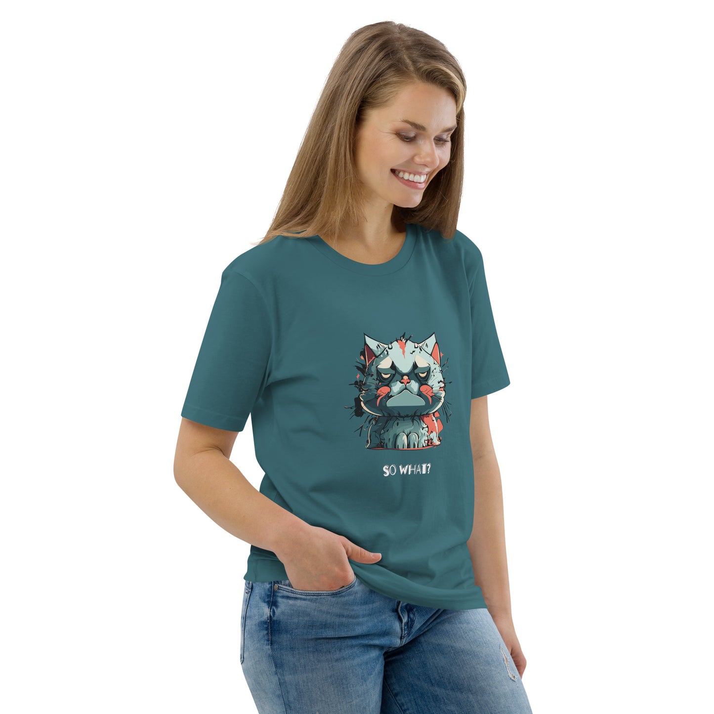 ANIMAL INSTINCT. Unisex organic cotton t-shirt. Eco.GRUMPY.