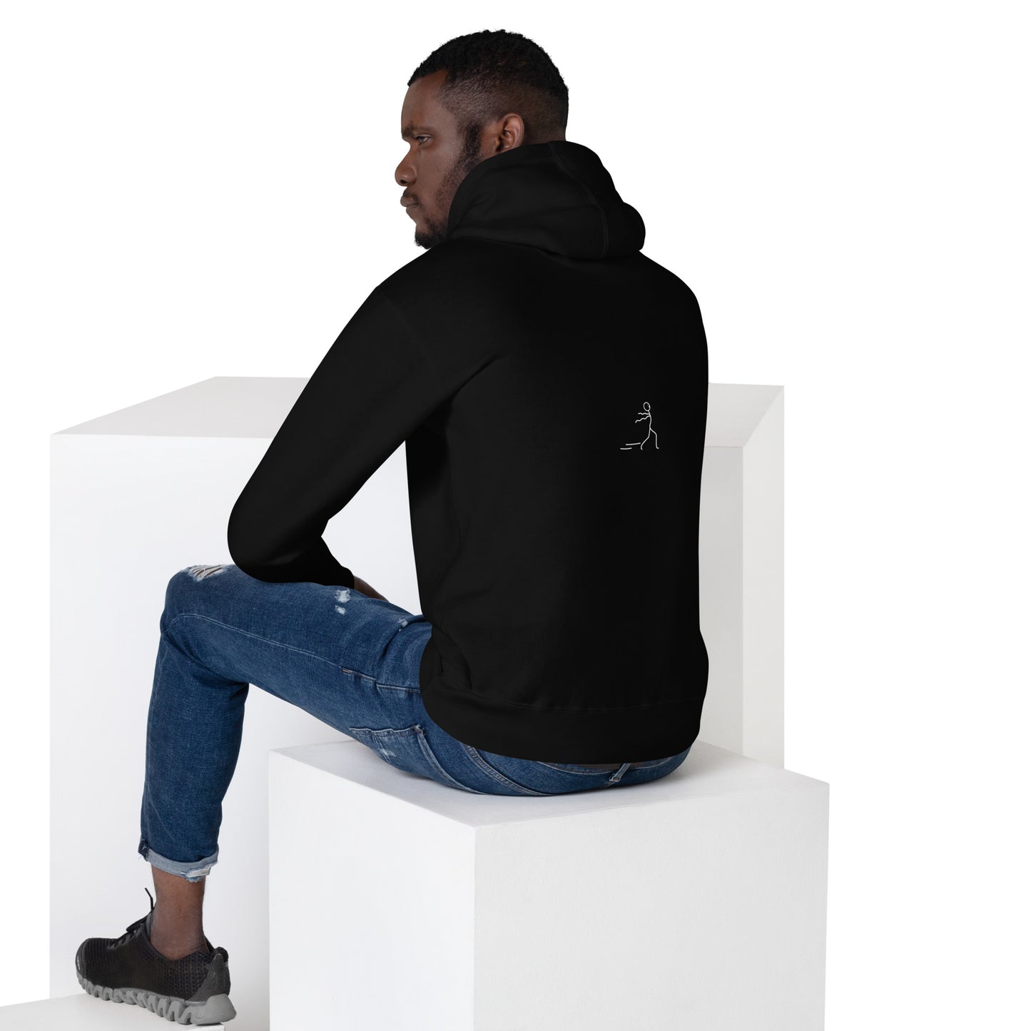 ATTITUDE. Unisex Hoodie. NO NONSENSE DESIGN.