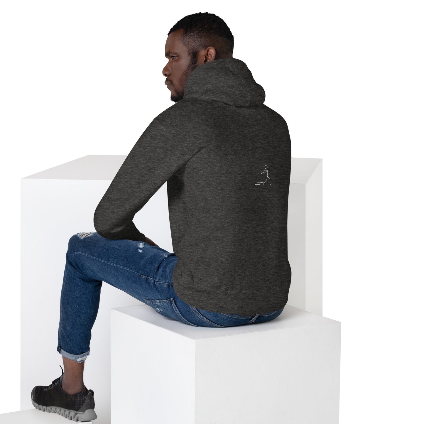 ATTITUDE. Unisex Hoodie. NO NONSENSE DESIGN.