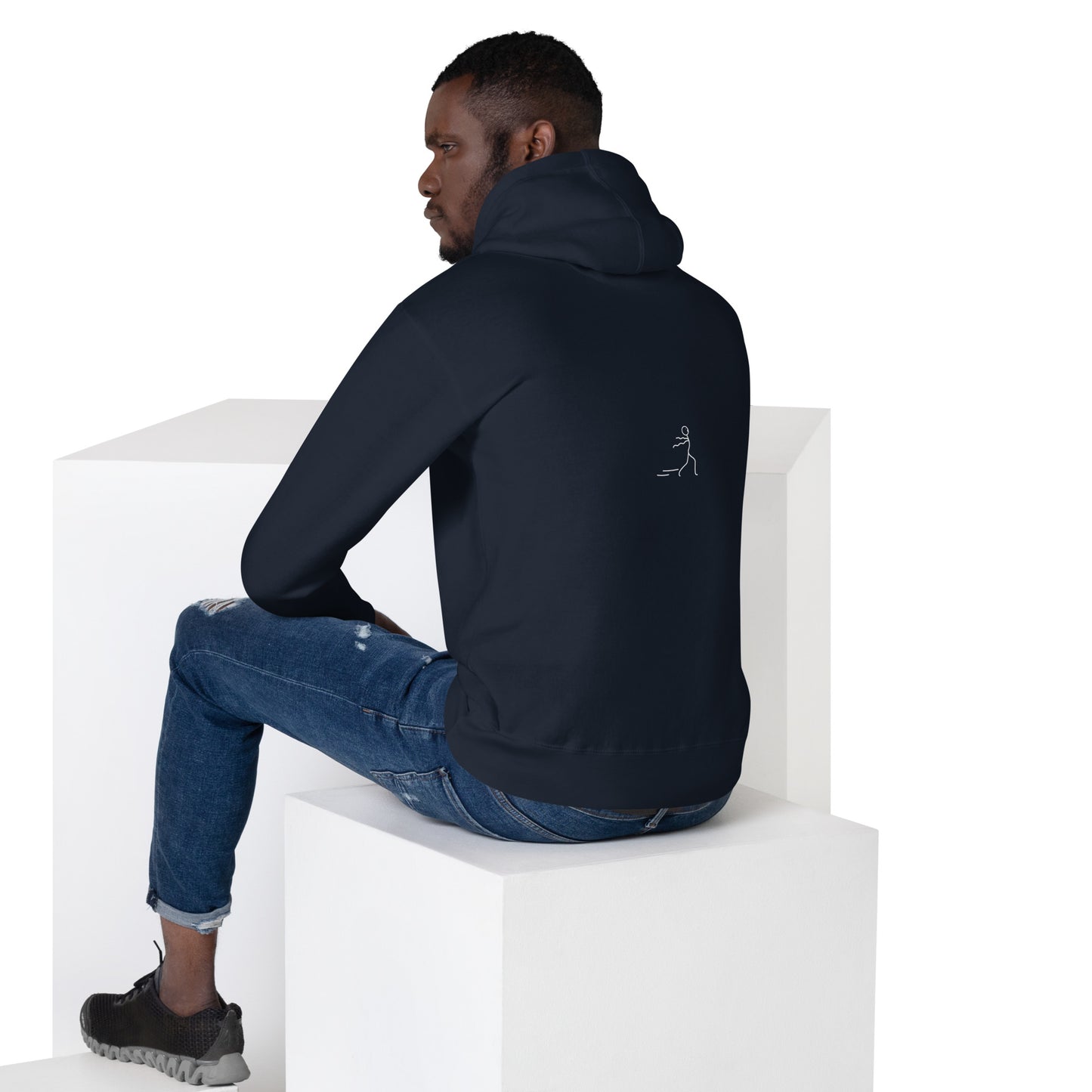 ATTITUDE. Unisex Hoodie. NO NONSENSE DESIGN.