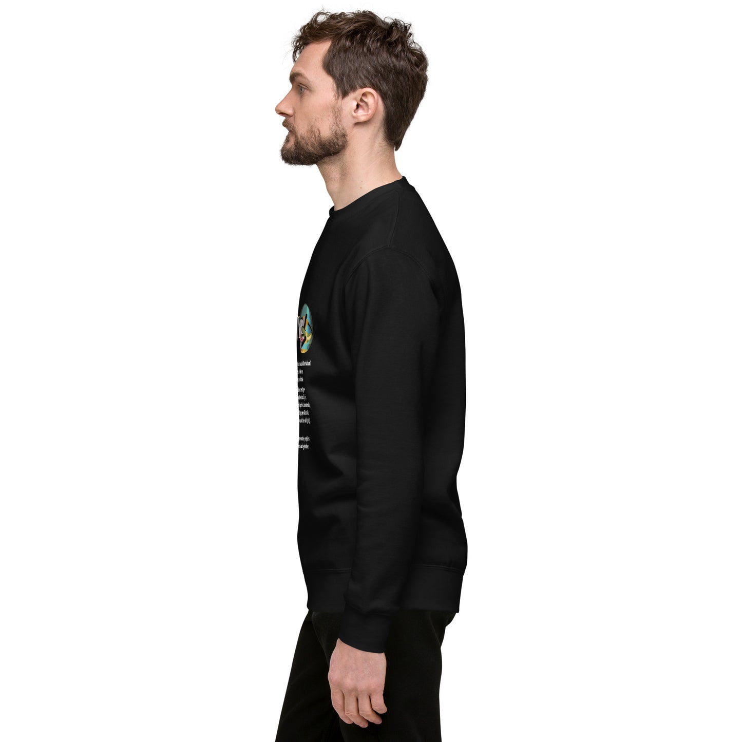 LABELLED. Unisex Premium Sweatshirt. ERRATIC