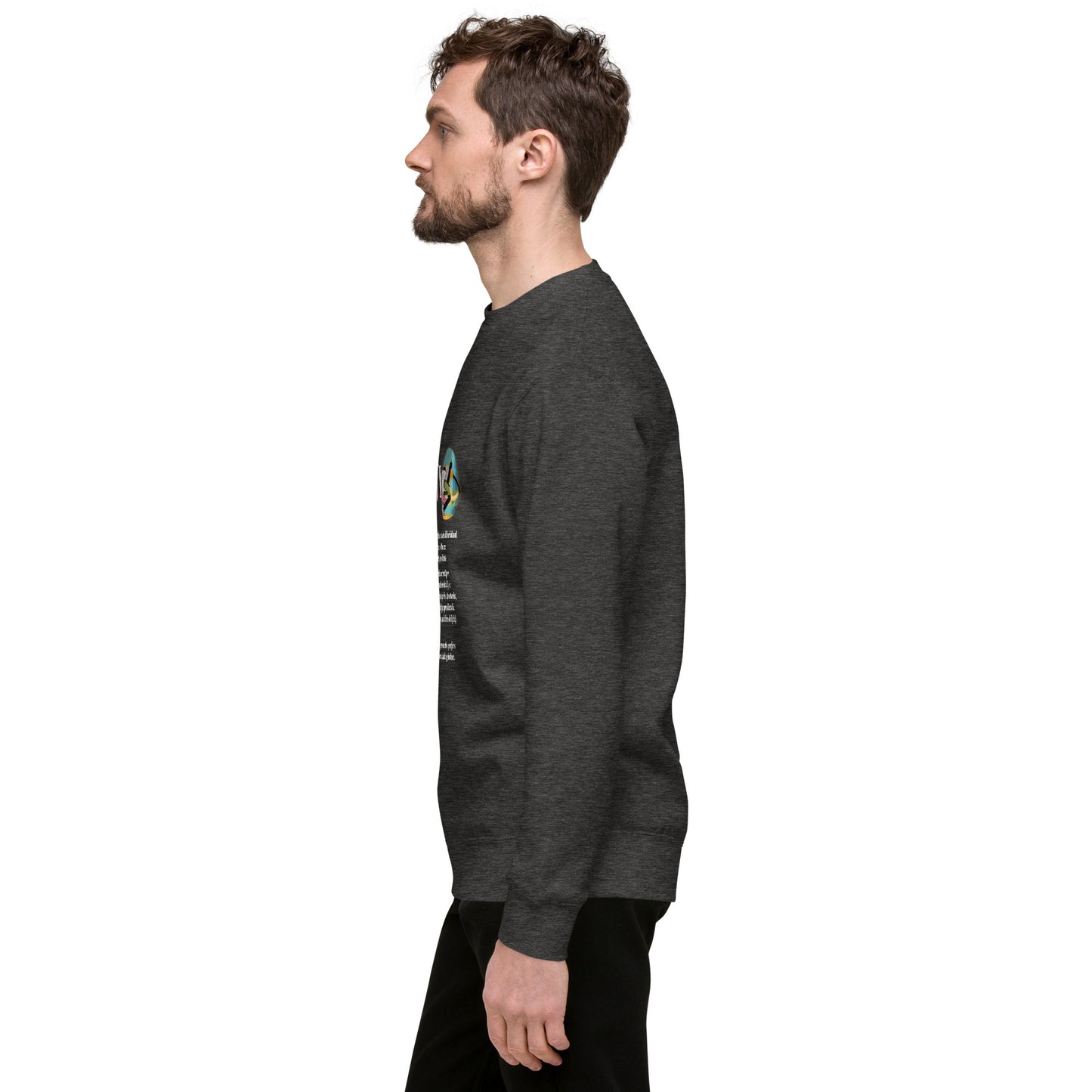 LABELLED. Unisex Premium Sweatshirt. ERRATIC