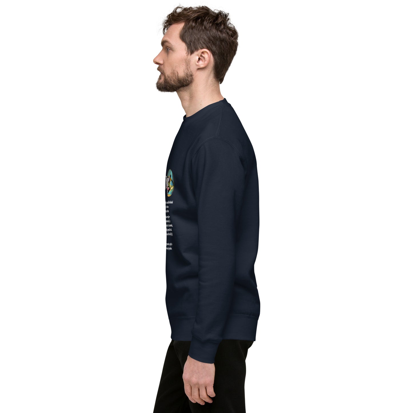 LABELLED. Unisex Premium Sweatshirt. ERRATIC