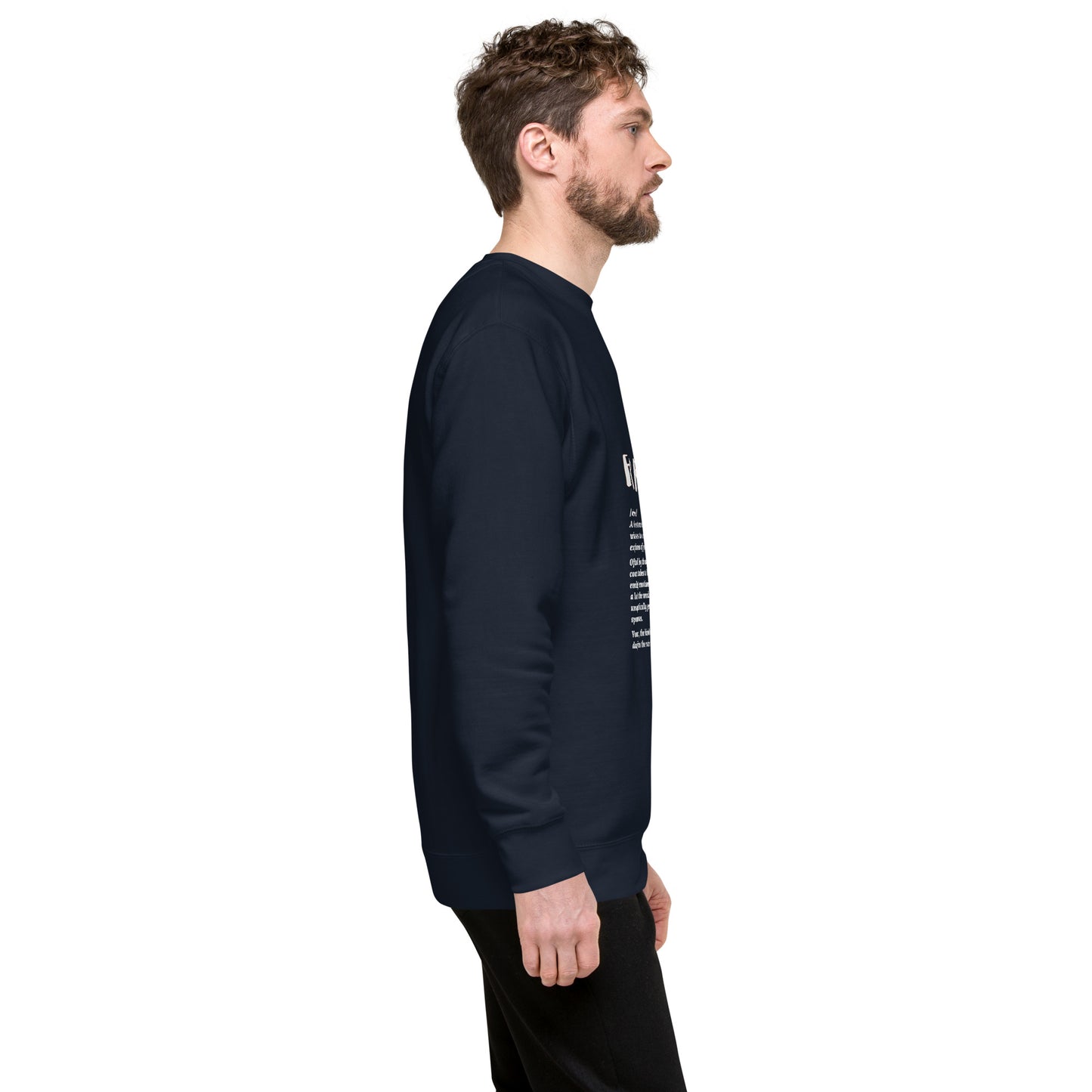 LABELLED. Unisex Premium Sweatshirt. ERRATIC
