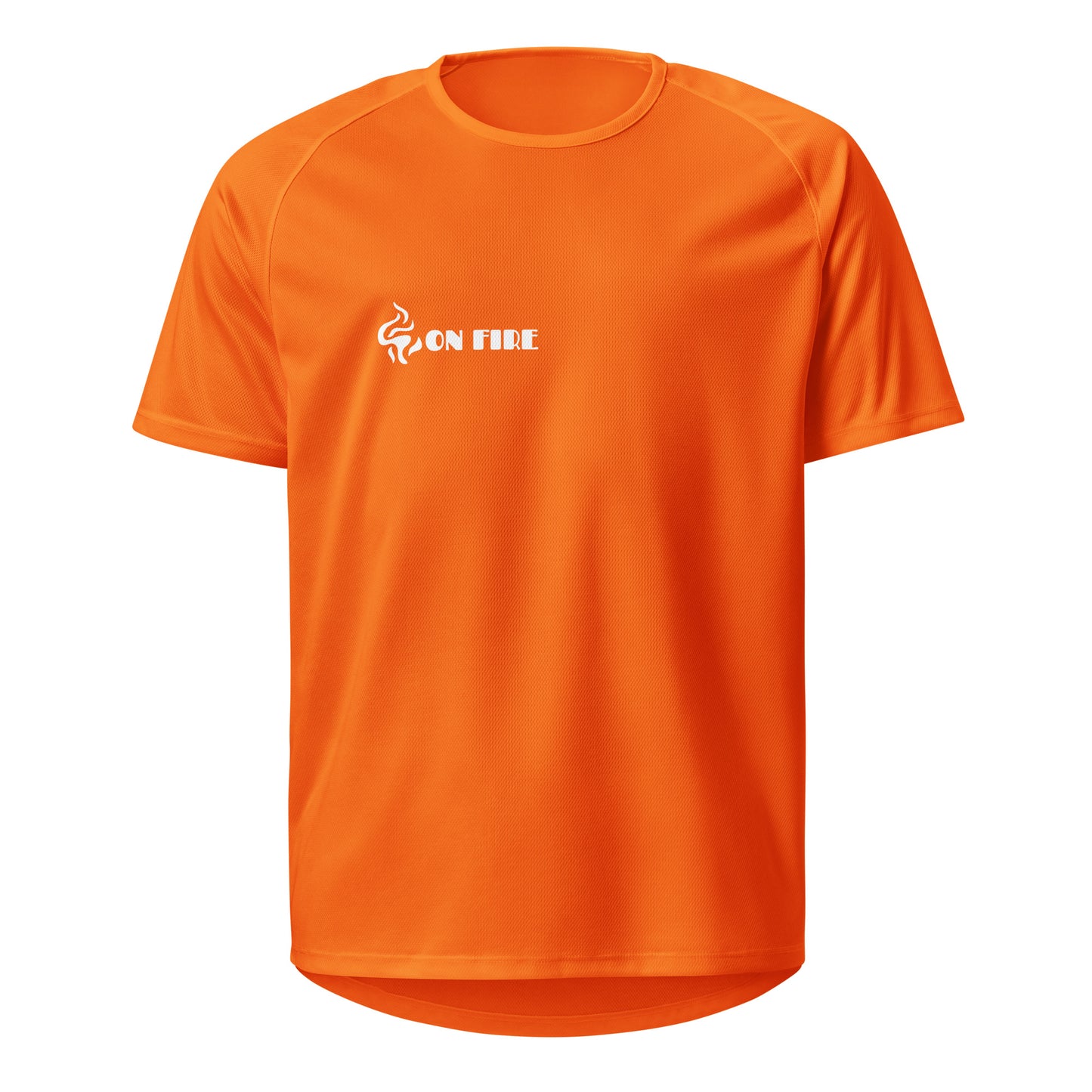 ATTITUDE. Unisex sports jersey. ON FIRE.