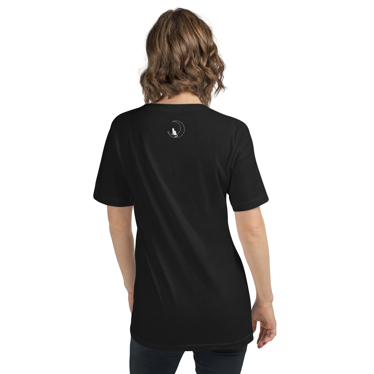 UNDER THE INFLUENCE. Unisex Short Sleeve V-Neck T-Shirt. CONNECTED.