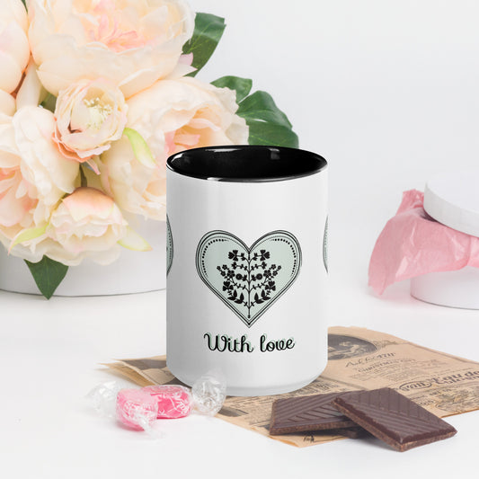 ROOTS! Mug with Color Inside. WITH LOVE.